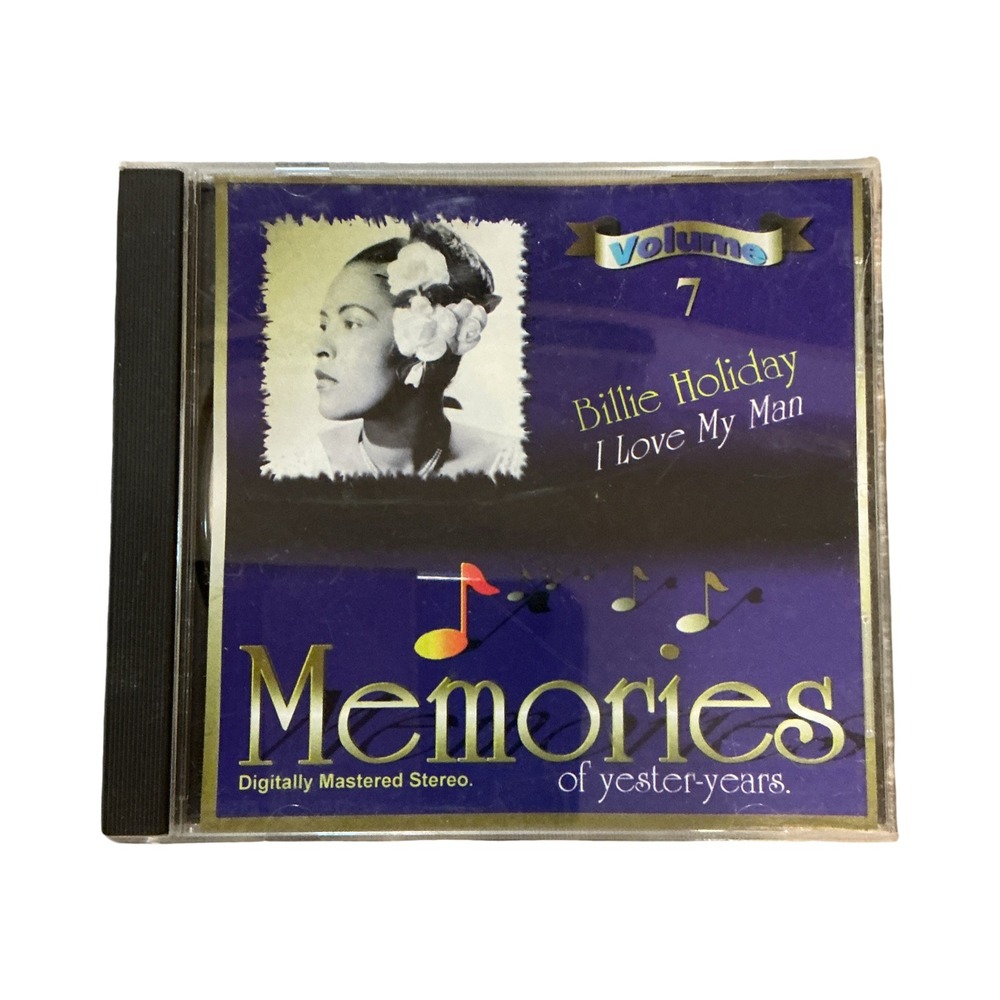 Billie Holiday I Love My Man CD Memories of Yester-years Vol 7 Jazz Blues 1997